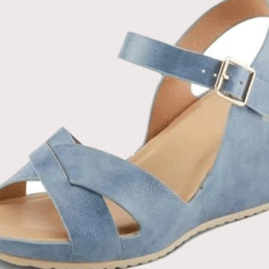 Women's LYRIC Cross-Strapped Wedge Sandals